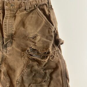 Distressed Carhartt Work Pants